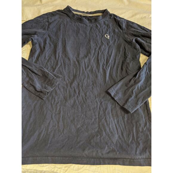 Cotton Juice Boys Sz. 15/16 Navy Long Sleeved Tee. Comfortable, Great Quality - Picture 8 of 9